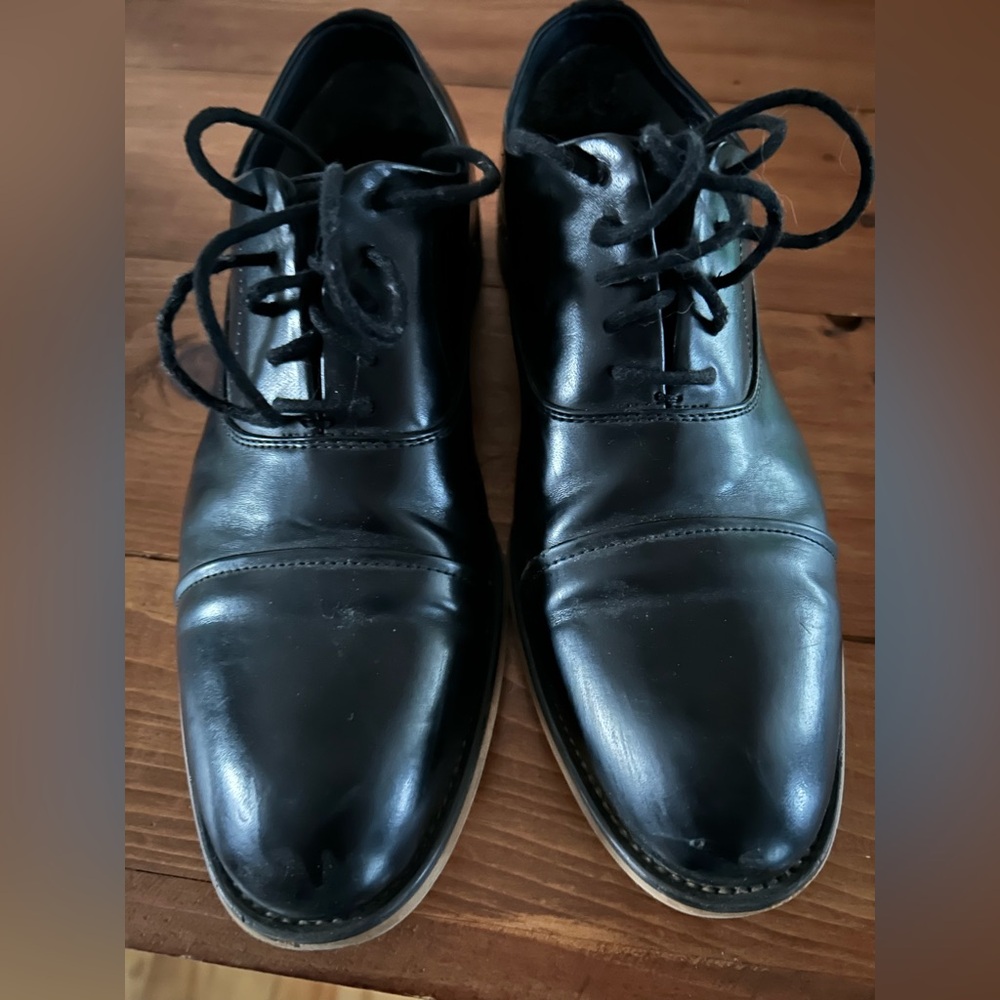 Classic Black Men's Dress Shoes